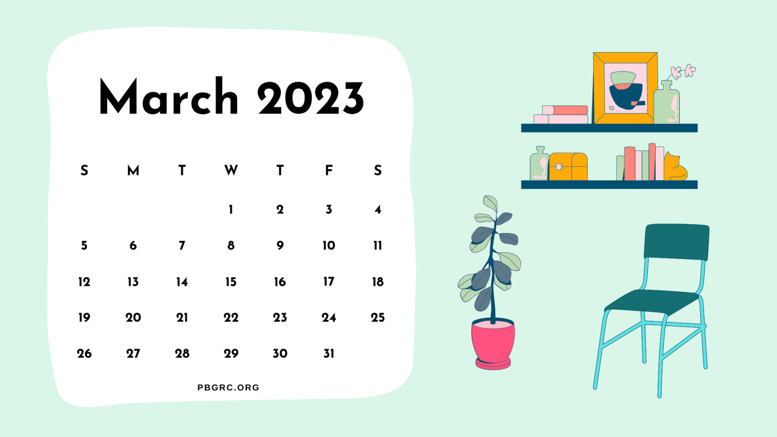 Fillable March 2023 Calendar Free Download