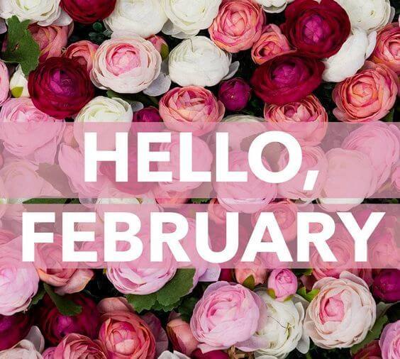 Hello February Colorful Blur Background HD February Wallpapers  HD  Wallpapers  ID 99600