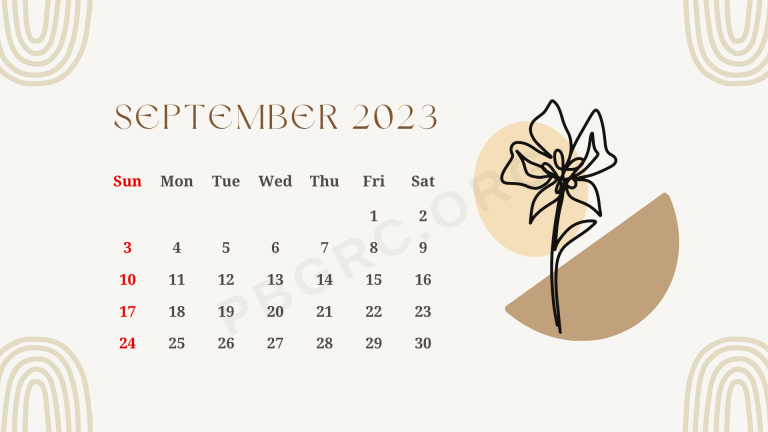 21+ Free Printable September 2023 Calendar Templates [PDF, Word, Excel]