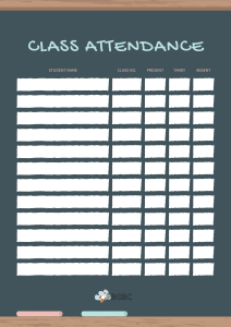 Free Printable Attendance Sheet Templates in PDF Word Excel [2024 ...