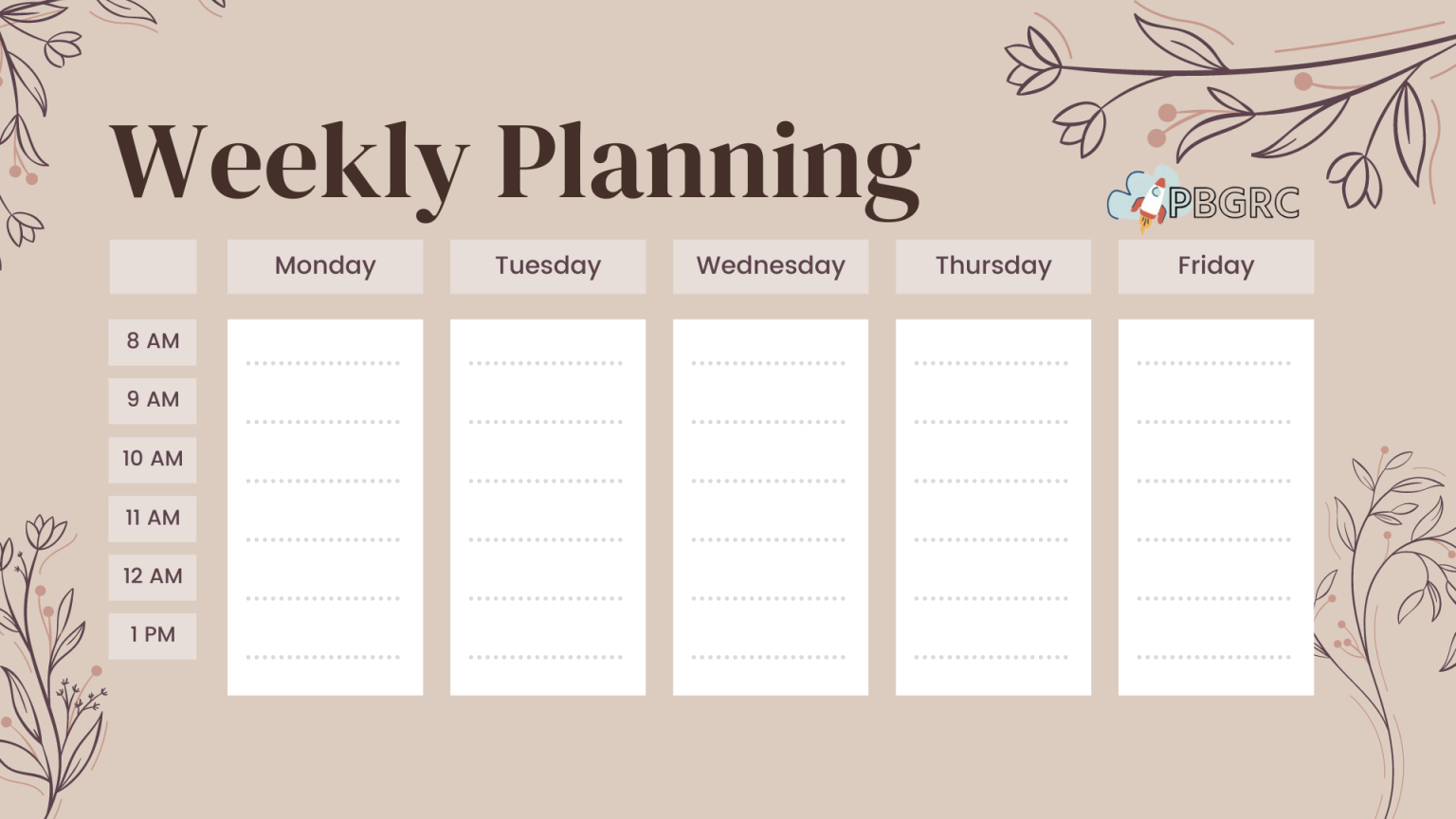 Free Printable 2024 Weekly Calendar Planner Templates