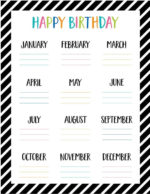 Top 20+ FREE! Birthday Calendar Printable PDF Templates 2024