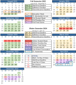 Free Printable Academic Calendar 2023 to 2024 Templates