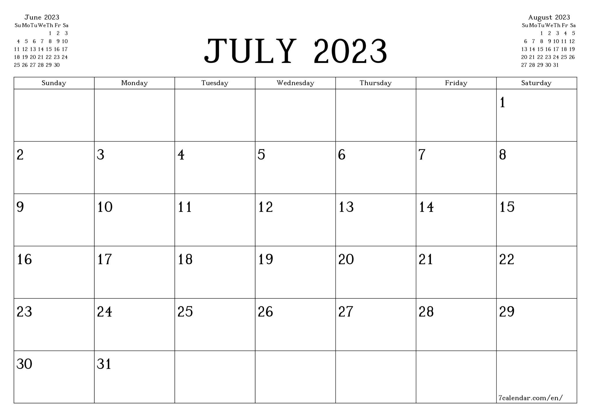 blank-july-2023-calendar-templates-with-notes-plan-your-month-now