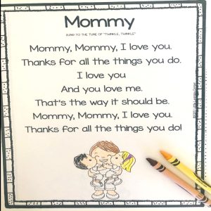 Adorable Mothers Day Poems For Kids 300x300 