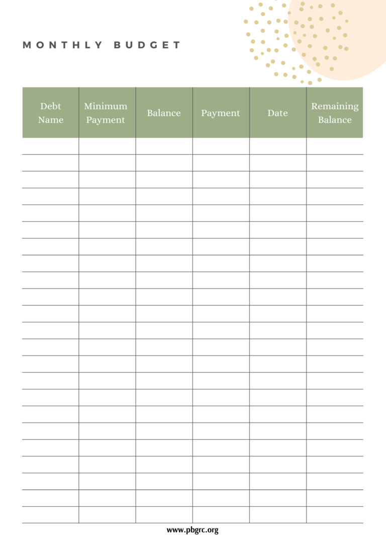 27+ FREE Printable Monthly Budget Templates 2024 With Planner