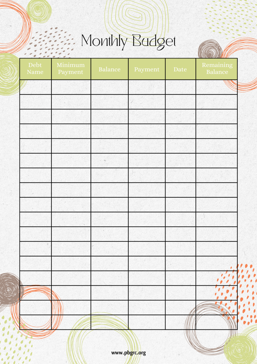 27+ FREE Printable Monthly Budget Templates 2024 With Planner