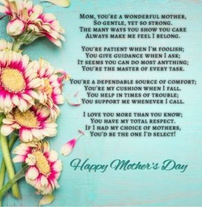 Happy Mothers Day Poems 2024 – Mothers Day Poetry, Poems for Mom From ...