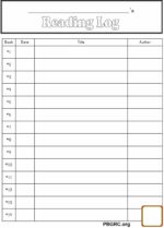 27+ FREE Printable Reading Log Templates To Download