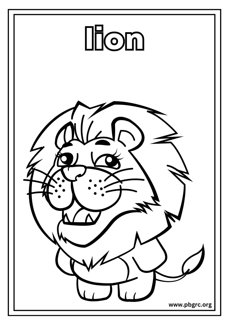 23+ Printable Animal Coloring Pages For Adults, Kids, Children