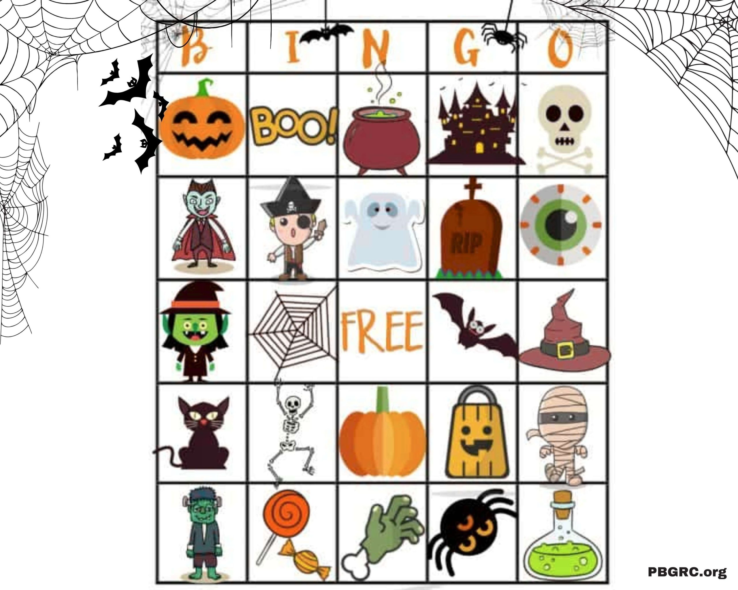 10+ Free Printable Halloween Bingo Cards Set 2023 For Download