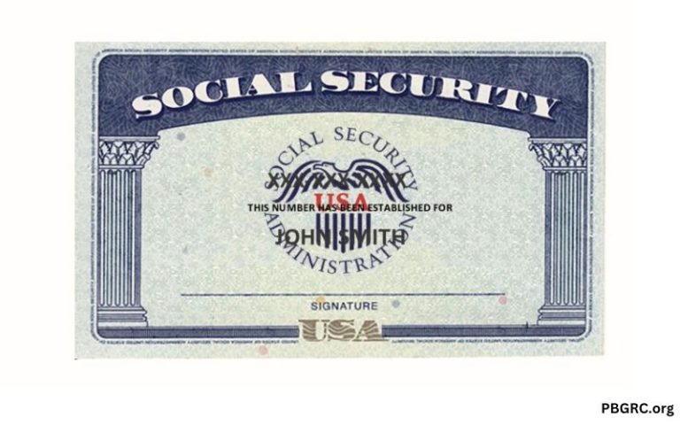 2024 Printable Social Security Card Template Free (Real & Fake)