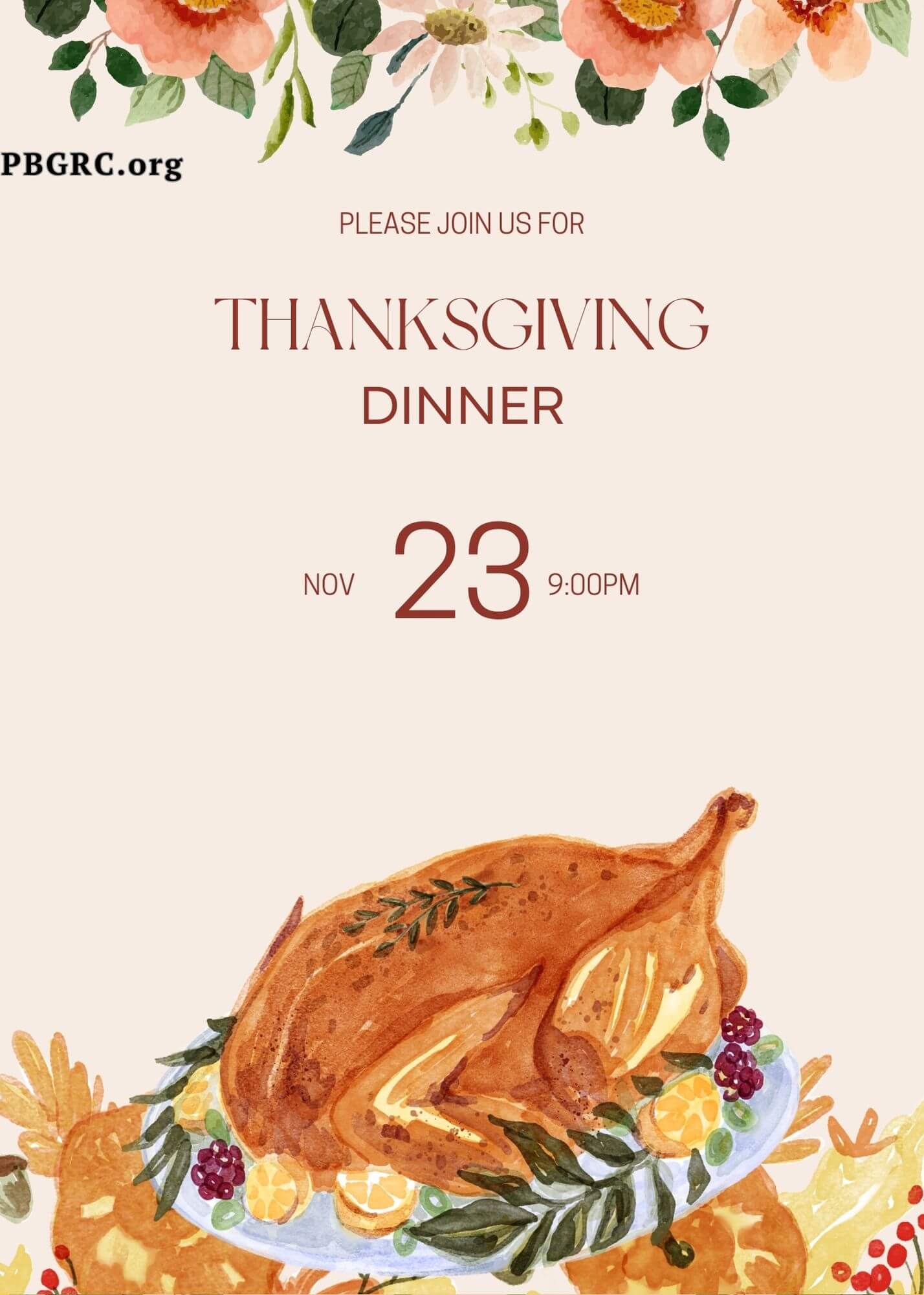 15 Printables Thanksgiving Invitation Templates 2023 To Customize