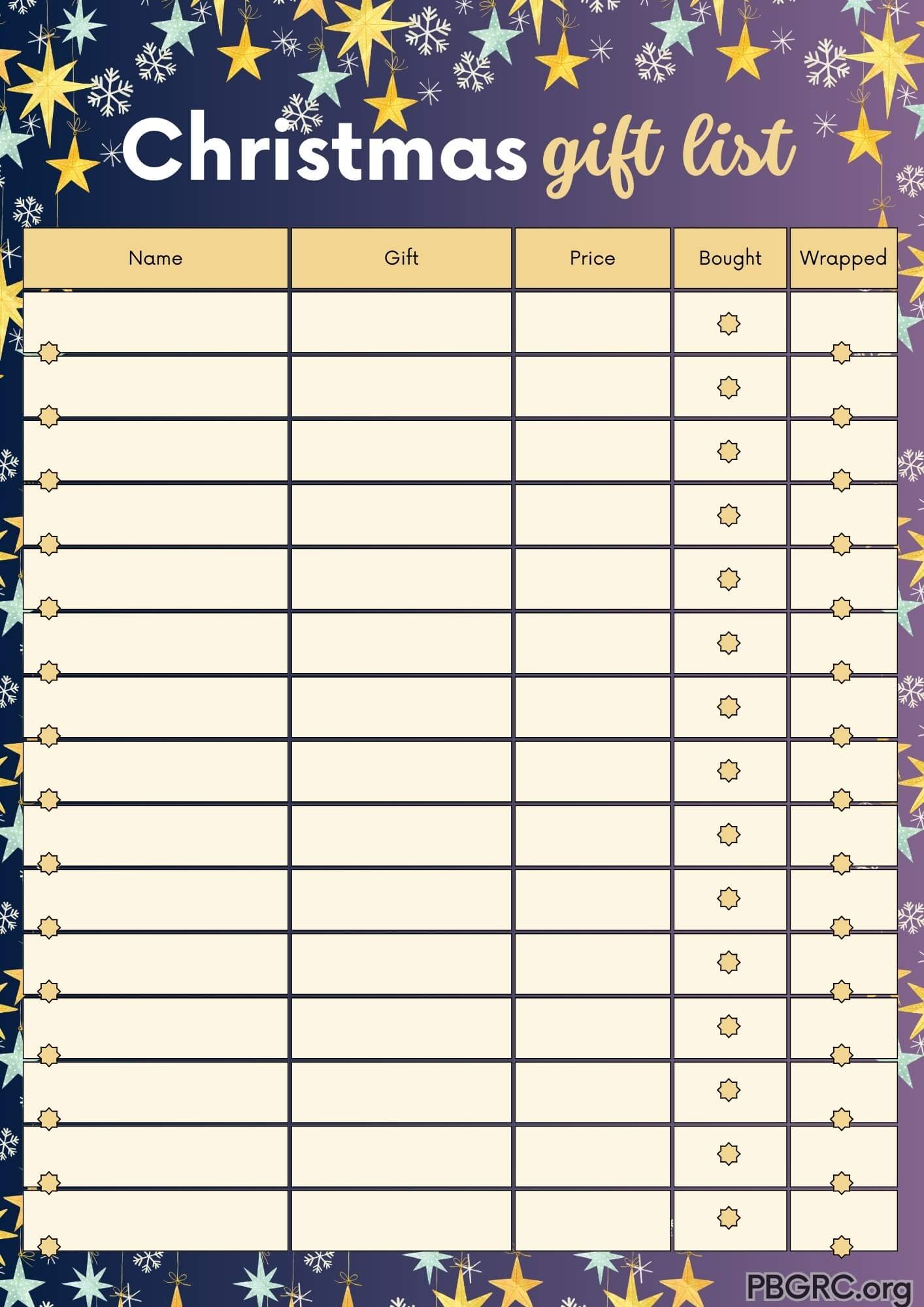 Free Printable Christmas Planners Template - Get Ready To Plan Your 