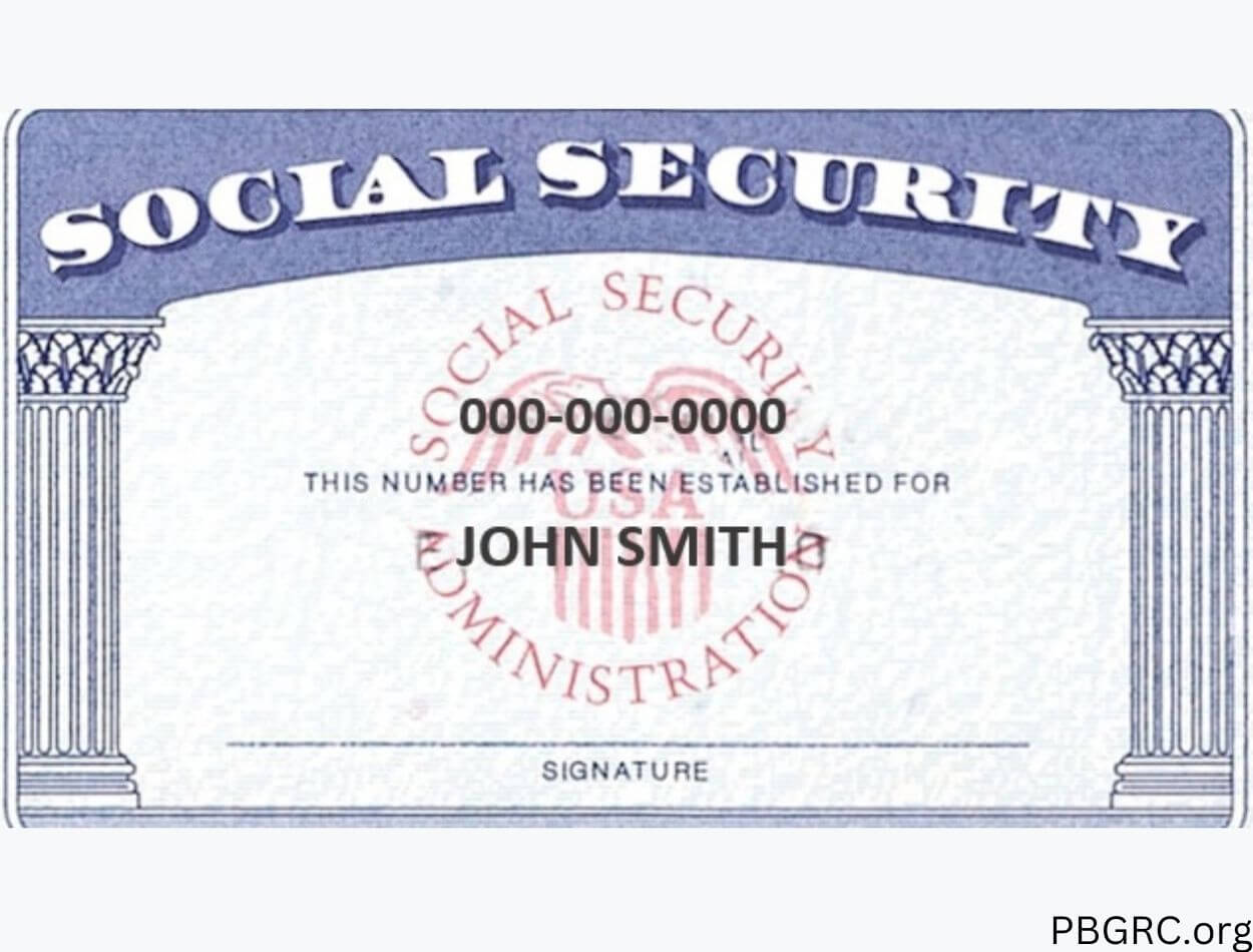 2024 Printable Social Security Card Template Free (Real & Fake)