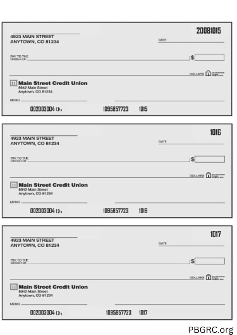 Free Printable Blank Check Template – [Example, Layout] Excel, PDF