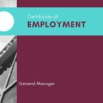 Certificate of Employment Template To Download