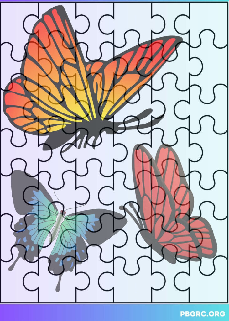 Printable Autism Puzzle Piece Template